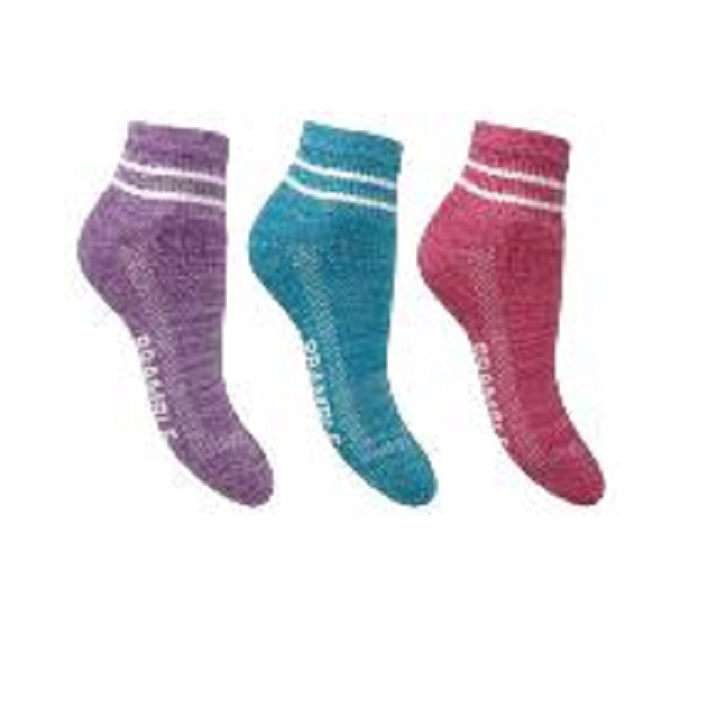 3 PK BRAMBLE LADIES TRAIL LOW CUT SOCKS