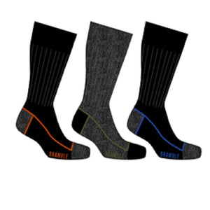 3 PK BRAMBLE MENS HIKER SOCKS