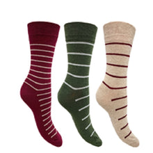 3 PK FLEXITOP LADIES  DESIGN SOCKS