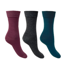 3 PK FLEXITOP LADIES PLAIN SOCKS