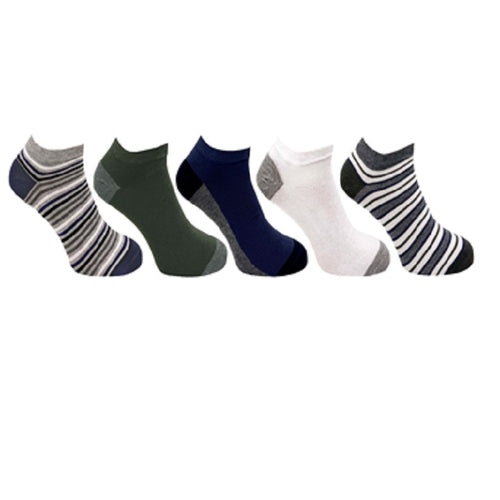 5PK MENS FLEXITOP TRAINERS