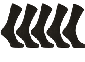 3 PK FLEXITOP MENS PLAIN SOCKS