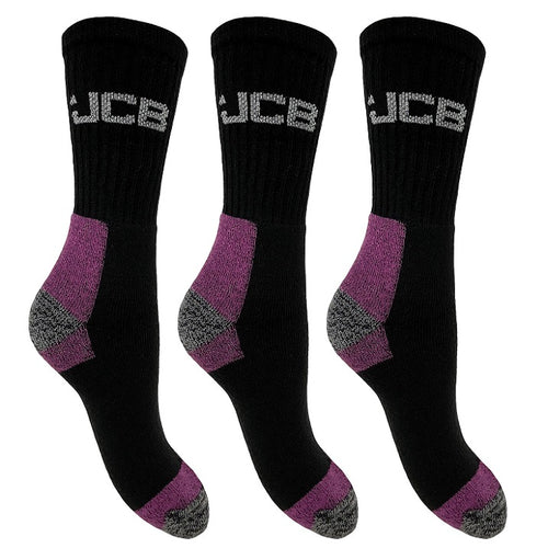 3PK LADIES WORK SOCKS