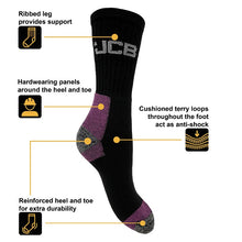 3PK LADIES WORK SOCKS
