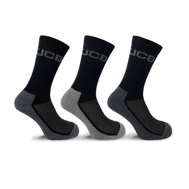 3 PK JCB MENS EVERYDAY SOCKS