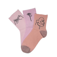 3 PK LADIES NICE DESIGN SOCKS