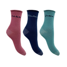 3PK LADIES NICE DESIGN SOCKS