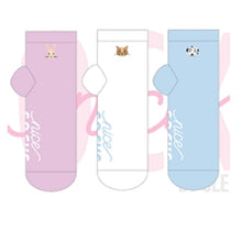 3 PK NICE LADIES EMBROIDERY ANKLET SOCKS