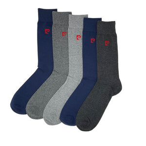 5PK MENS BCI COTTON PLAIN SOCKS 7-11