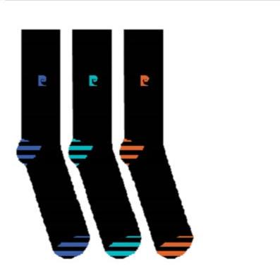 3PK MENS BCI COTTON STRIPED H&T SOCKS 7-11