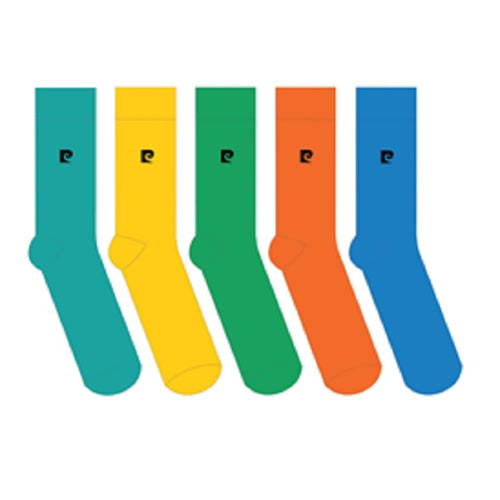 5PK MENS BAMBOO PLAIN FASHION SOCKS  7-11