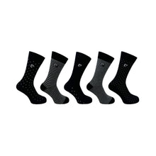 5 PK PIERRE CARDIN MENS BAMBOO DESIGN SOCKS