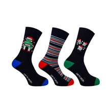 3PK XMAS DESIGN SOCKS