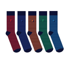5 PK PIERRE CARDIN MENS BAMBOO DESIGN SOCKS