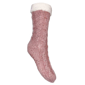 1 PK BRAMBLE LADIES SLIPPER SOCKS