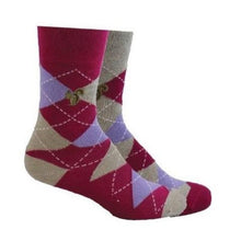 2 PK BRAMBLE HER JACQUARD COMFORT TOP SOCKS