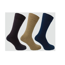 3 PK FLEXITOP MENS PLAIN SOCKS