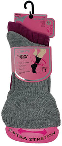 2 PK LADIES ULTIMATE LOOSE TOP SOCKS