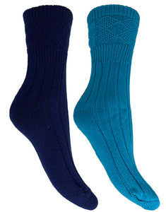 2 PK LADIES ULTIMATE LOOSE TOP SOCKS