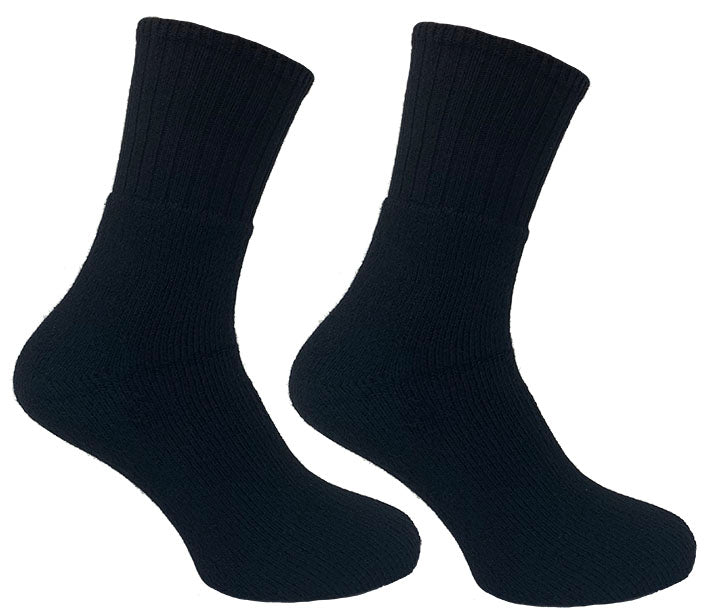 2PK MENS ULTIMATE LOOSE TOP SOCKS