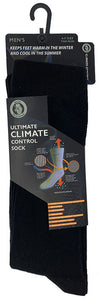 2PK MENS ULTIMATE CLIMATE CONTROL SOCKS