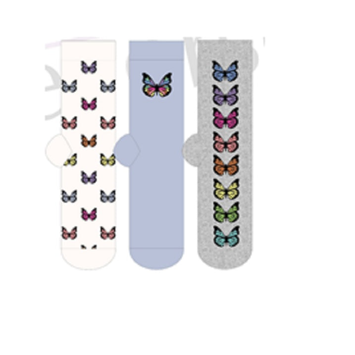 3 PK LADIES NICE DESIGN SOCKS