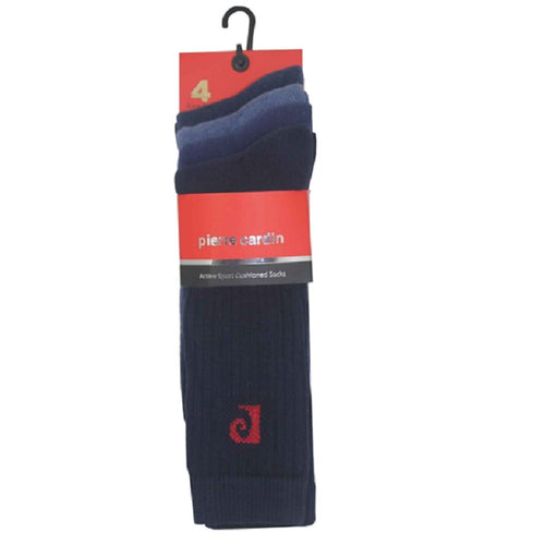 4 PK PIERRE CARDIN ACTIVE SOCKS