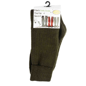 1 PK CLEVERTOEZ MENS WELLY SOCKS