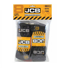 8 PK JCB MENS APPAREL BUMPER PACK SOCKS