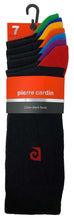 7 PK PIERRE CARDIN MENS HEEL AND TOE DESIGN SOCKS